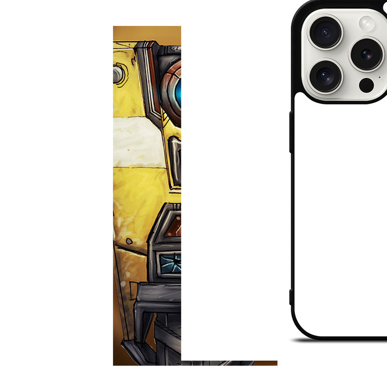 CLAPTRAP BORDERLANDS ART iPhone 15 Pro Case
