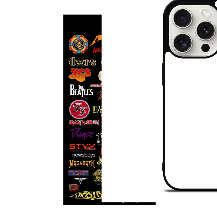 CLASSIC ROCK BAND LOGO iPhone 15 Pro Case