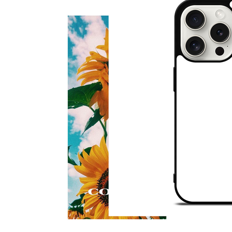 COACH SUNFLOWER iPhone 15 Pro Case