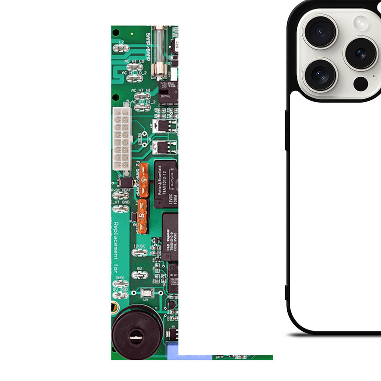COMPUTER MOTHERBOARD CIRCUIT BOARD iPhone 15 Pro Case