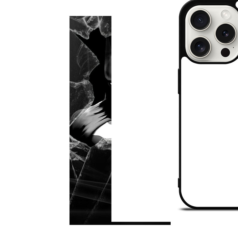 CRACKED OUT GLASS BATMAN THE DARK KNIGHT 3 iPhone 15 Pro Case