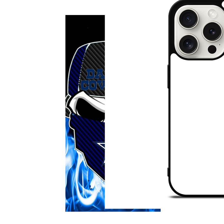 DALLAS COWBOYS SKULL BANDANA iPhone 15 Pro Case