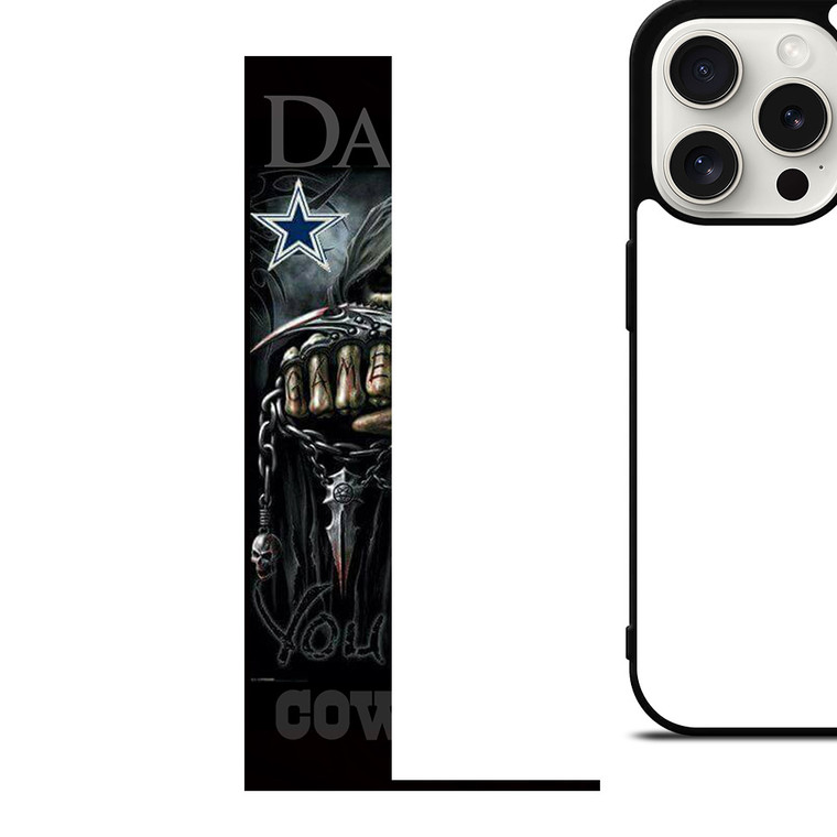 DALLAS COWBOYS SKULL iPhone 15 Pro Case