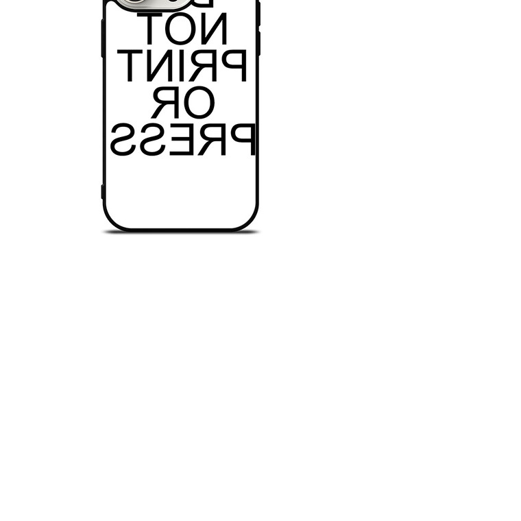 DO NOT PRINT OR PRESS REVERSED iPhone 15 Pro Case