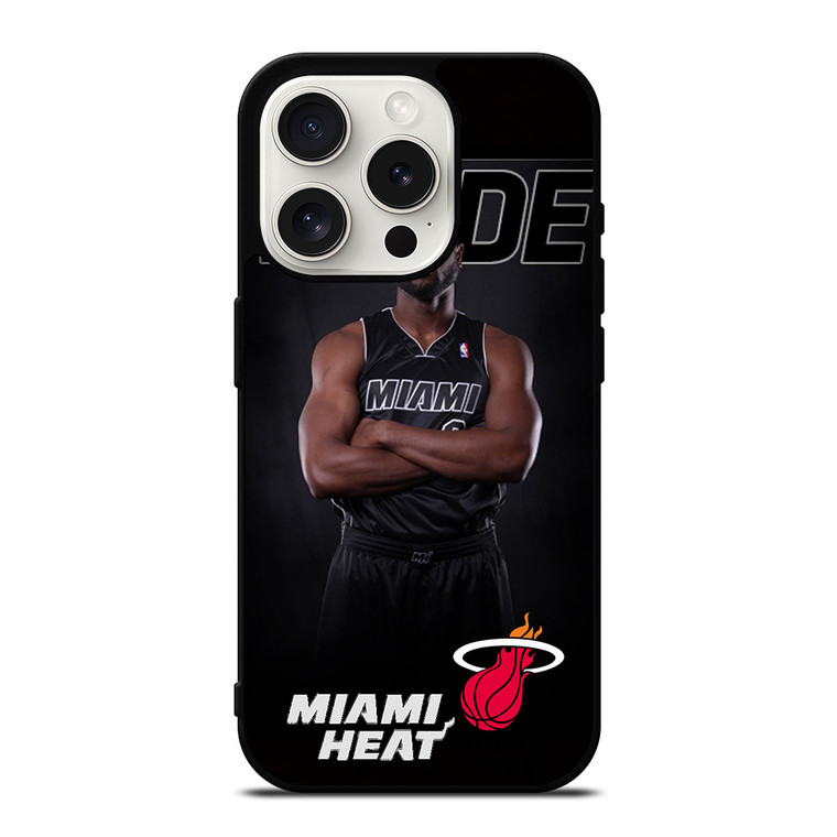 DWYANE WADE MIAMI HEAT NEW iPhone 15 Pro Case