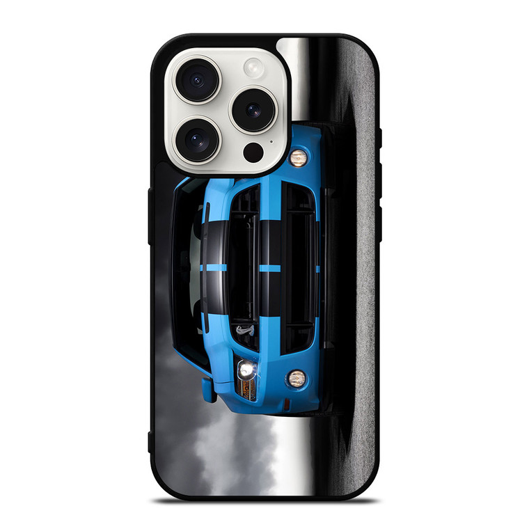 FORD MUSTANG BLUE iPhone 15 Pro Case FORD MUSTANG BLUE iPhone 15 Pro Case