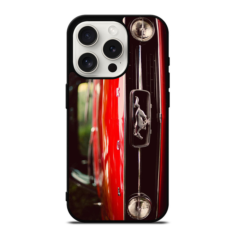 FORD MUSTANG FRONT LOGO iPhone 15 Pro Case FORD MUSTANG FRONT LOGO iPhone 15 Pro Case