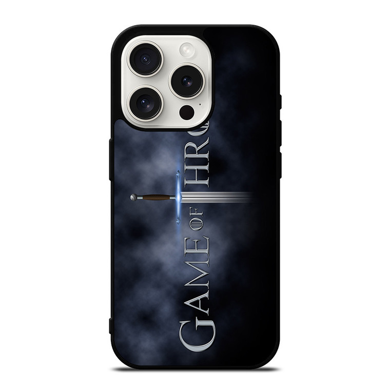 GAME OF THRONES LOGO iPhone 15 Pro Case
