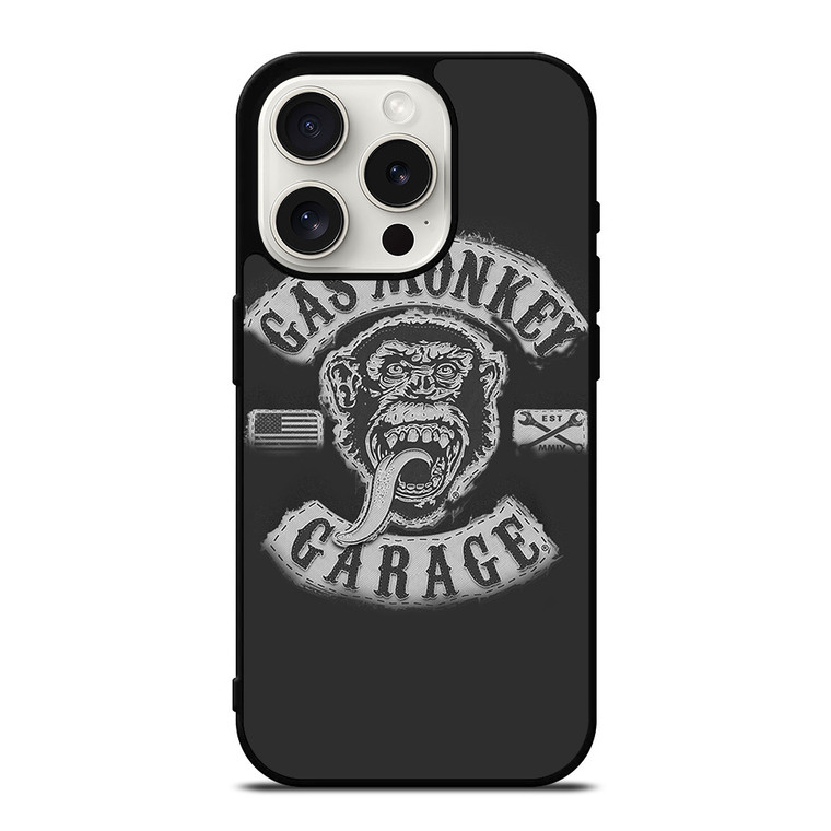 GAS MONKEY GARAGE LOGO EMBLEM iPhone 15 Pro Case