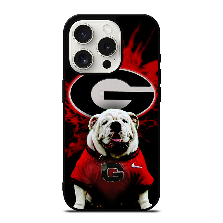 GEORGIA BULDOGS FOOTBALL iPhone 15 Pro Case