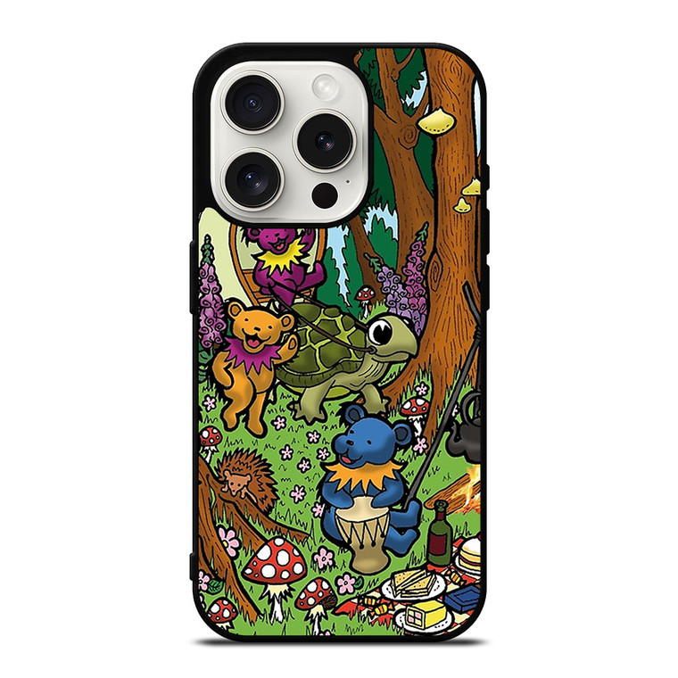 GRATEFUL DEAD DANCING BEARS 2 iPhone 15 Pro Case