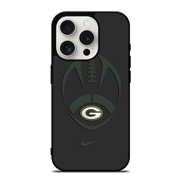 GREEN BAY PACKER LOGO FOOTBALL iPhone 15 Pro Case