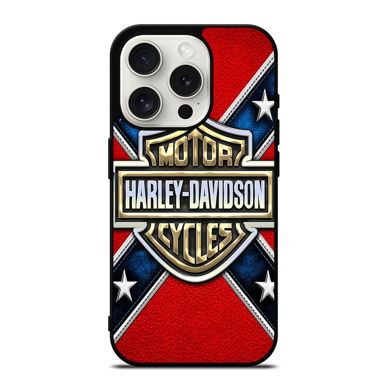 HARLEY DAVIDSON FLAG LOGO iPhone 15 Pro Case