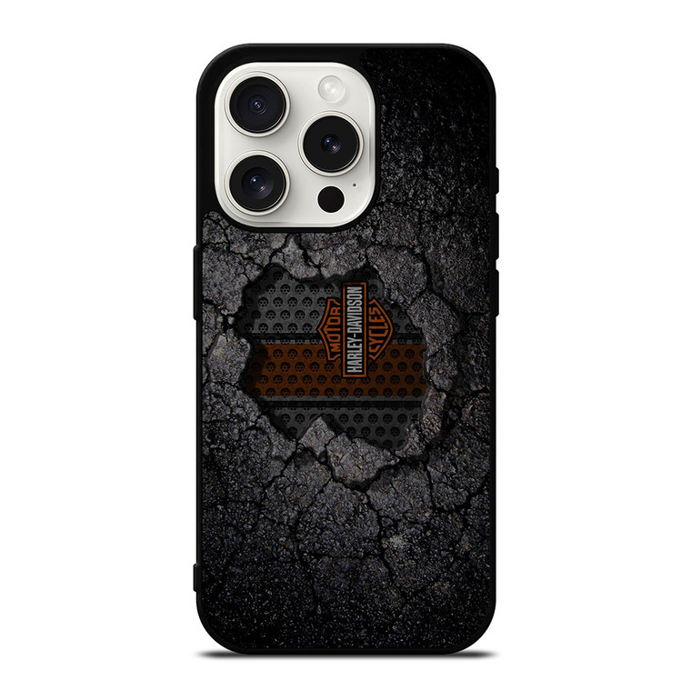 HARLEY DAVIDSON Logo Ground iPhone 15 Pro Case