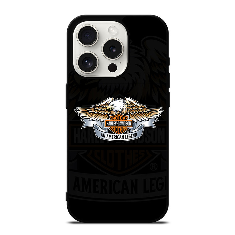 HARLEY DAVIDSON MOTOR EAGLE LOGO iPhone 15 Pro Case