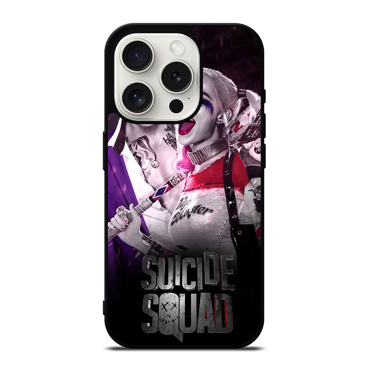 HARLEY QUINN SUICIDE SQUAD JOKER iPhone 15 Pro Case