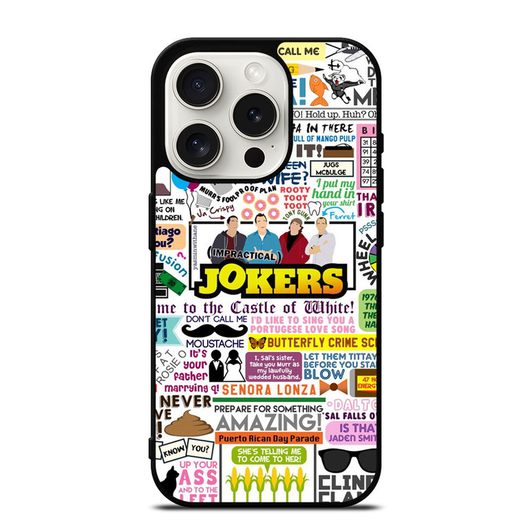 IMPRACTICAL JOKERS QUOTES iPhone 15 Pro Case