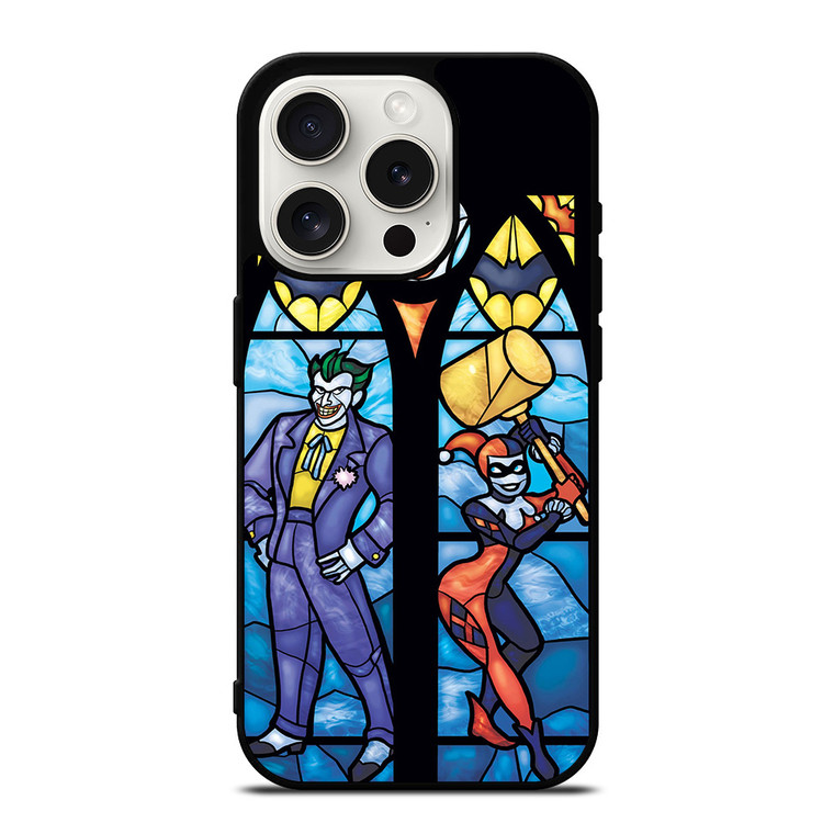 JOKER AND HARLEY QUINN ART iPhone 15 Pro Case