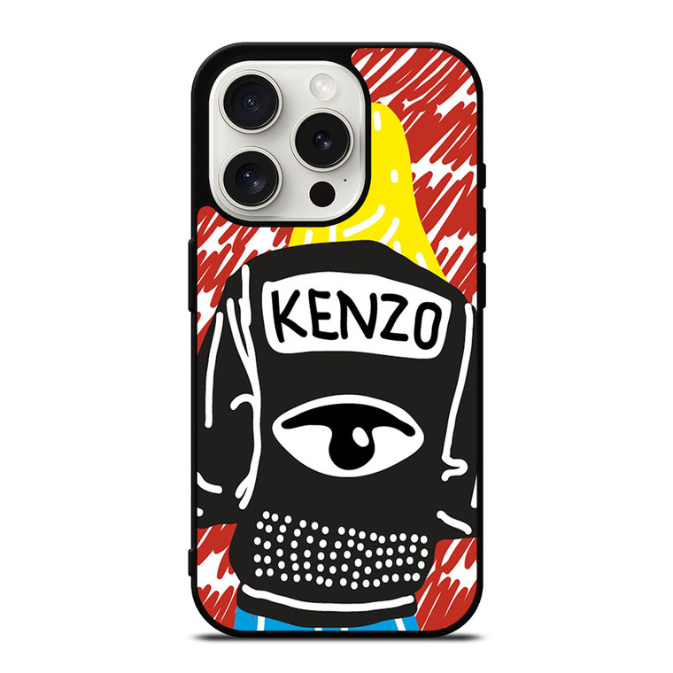 KENZO PARIS ART iPhone 15 Pro Case