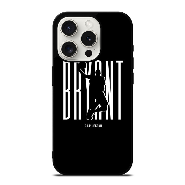 KOBE BRYANT RIP NBA BASKETBALL LEGEND iPhone 15 Pro Case
