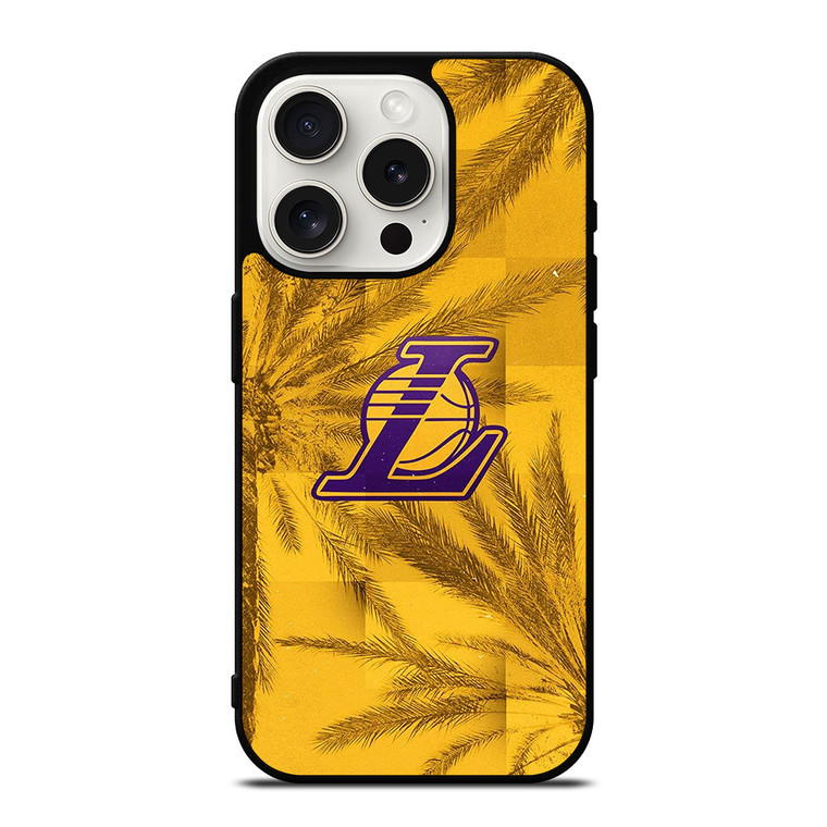 LA LAKERS LOS ANGELES LOGO iPhone 15 Pro Case