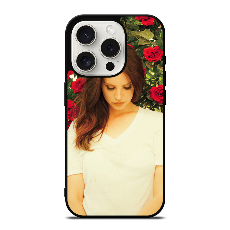 LANA DEL REY FLOWEERS iPhone 15 Pro Case