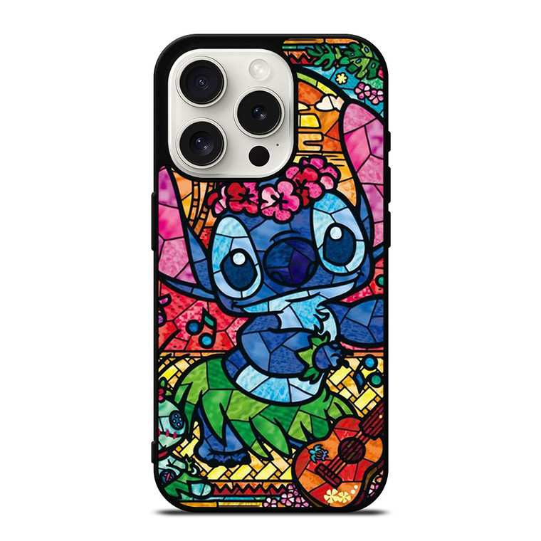 LILO & STITCH STAINED GLASS iPhone 15 Pro Case