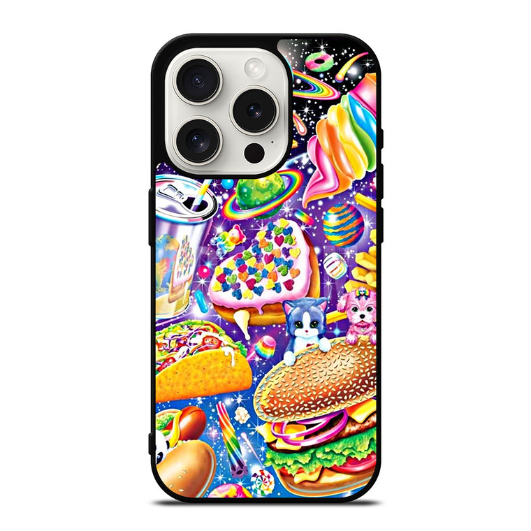 LISA FRANK FOOD iPhone 15 Pro Case