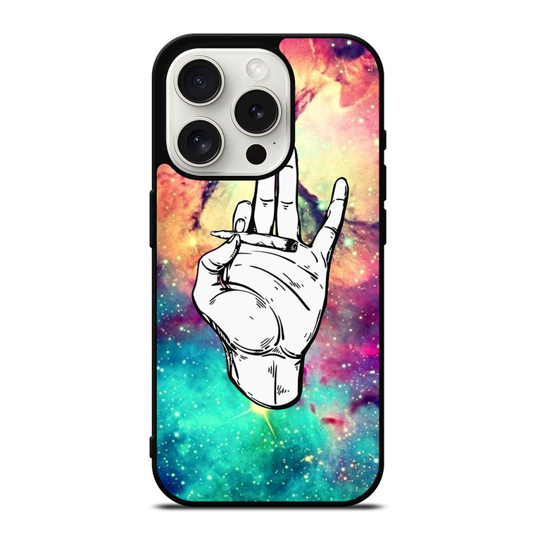 MARIJUANA NEBULA iPhone 15 Pro Case MARIJUANA NEBULA iPhone 15 Pro Case