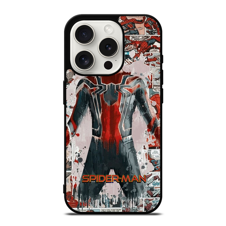 MARVEL SPIDERMAN COMIC MEALTY iPhone 15 Pro Case