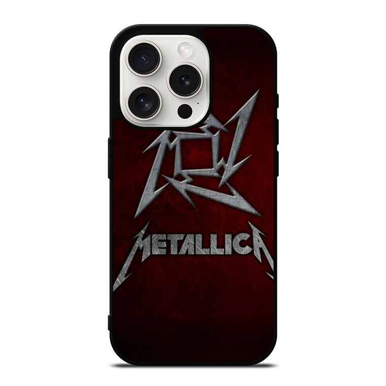 METALLICA HEAVY METAL ROCK iPhone 15 Pro Case METALLICA HEAVY METAL ROCK iPhone 15 Pro Case