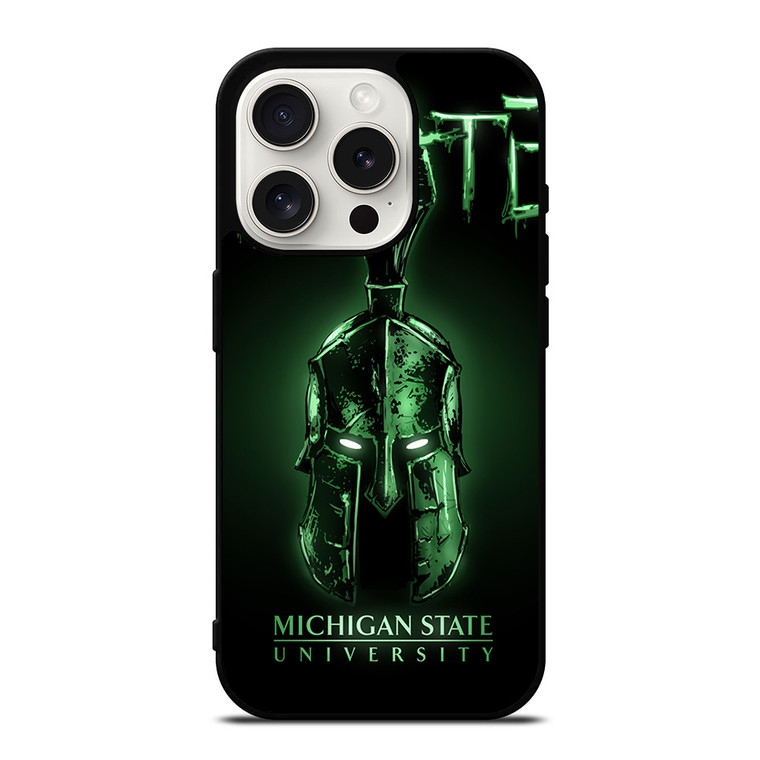 MICHIGAN STATE UNIVERSITY LOGO iPhone 15 Pro Case