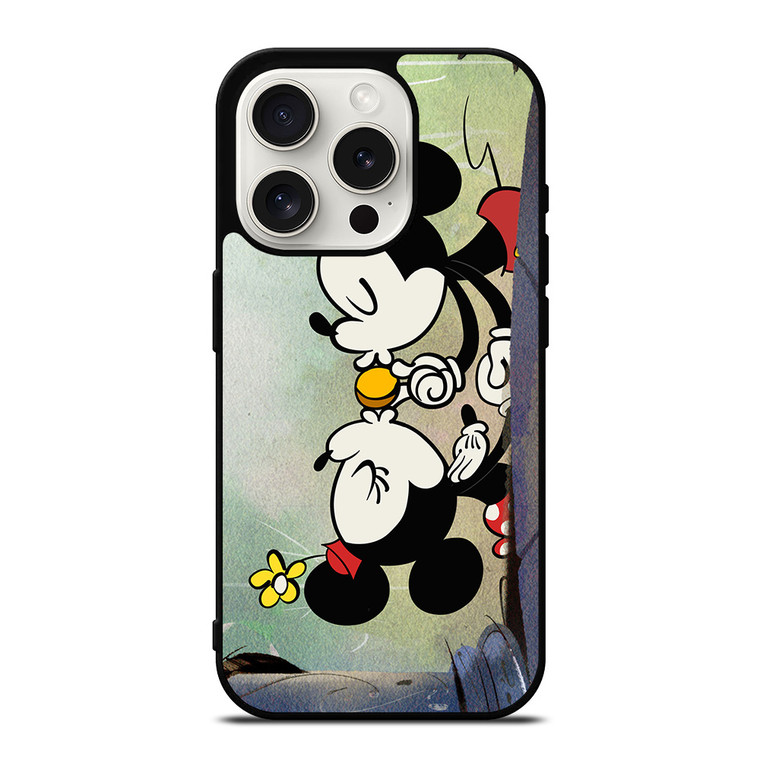 MICKEY MINNIE MOUSE DISNEY KISS iPhone 15 Pro Case
