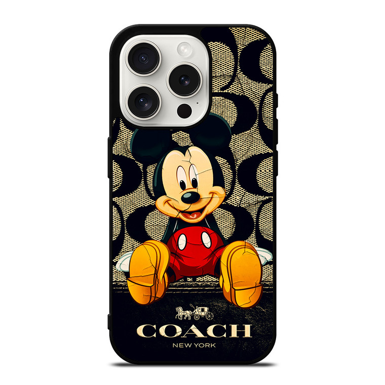 MICKEY MOUSE COACH DISNEY iPhone 15 Pro Case