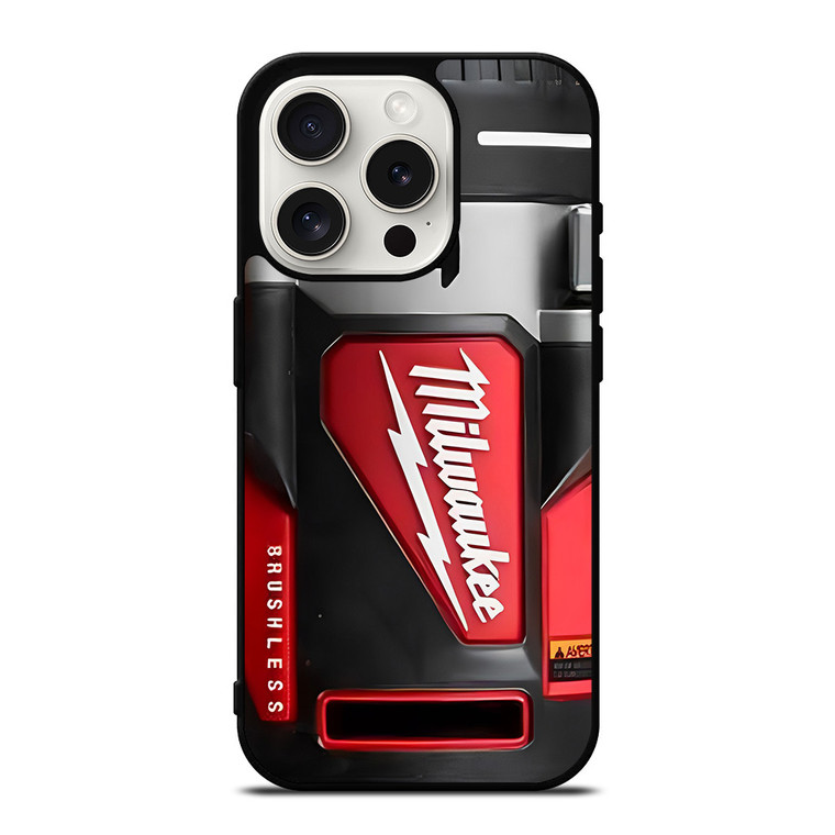 MILWAUKEE TOOL BRUSHLESS DRILL iPhone 15 Pro Case