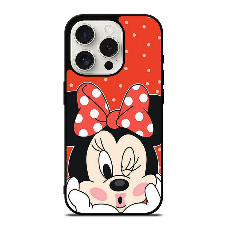MINNIE MOUSE DISNEY CARTOON iPhone 15 Pro Case