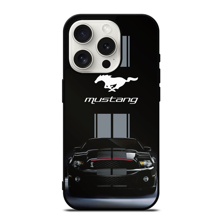 MUSTANG CAR FORD iPhone 15 Pro Case MUSTANG CAR FORD iPhone 15 Pro Case