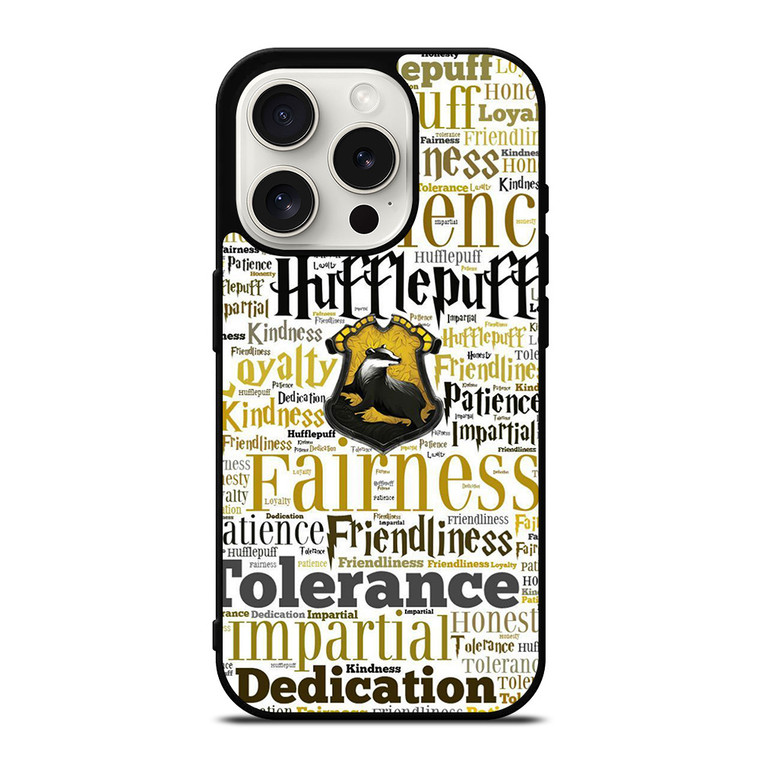 NEW HARRY POTTER HUFFLEPUFF iPhone 15 Pro Case