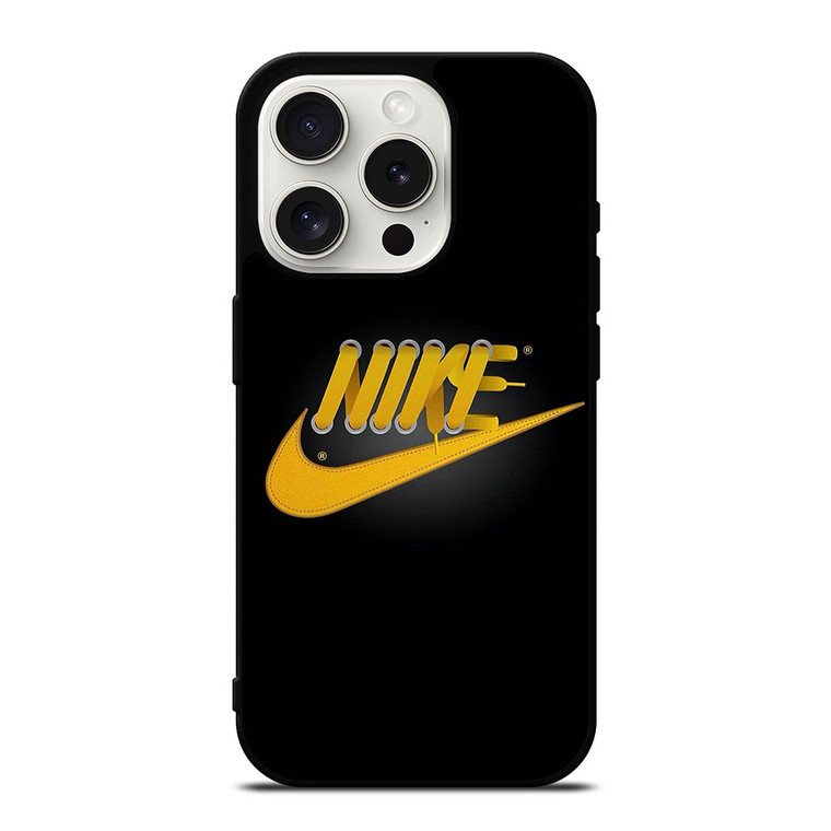 NIKE YELLOW ROPE LOGO iPhone 15 Pro Case NIKE YELLOW ROPE LOGO iPhone 15 Pro Case