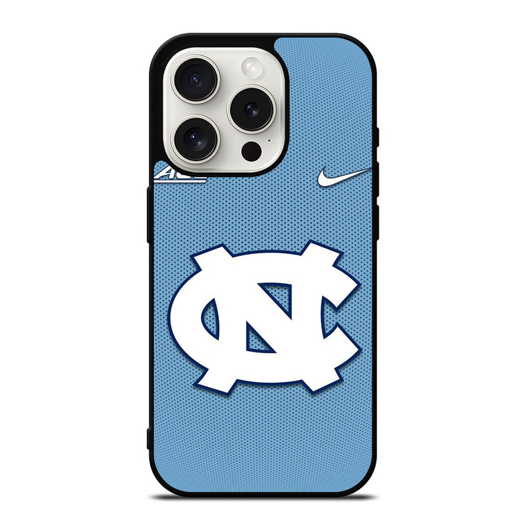 NORTH CAROLINA TAR HEELS FOOTBALL LOGO JERSEY iPhone 15 Pro Case