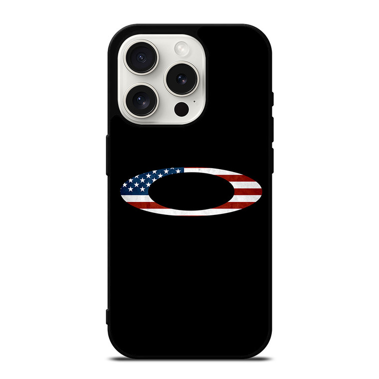 OAKLEY AMERICAN FLAG LOGO iPhone 15 Pro Case