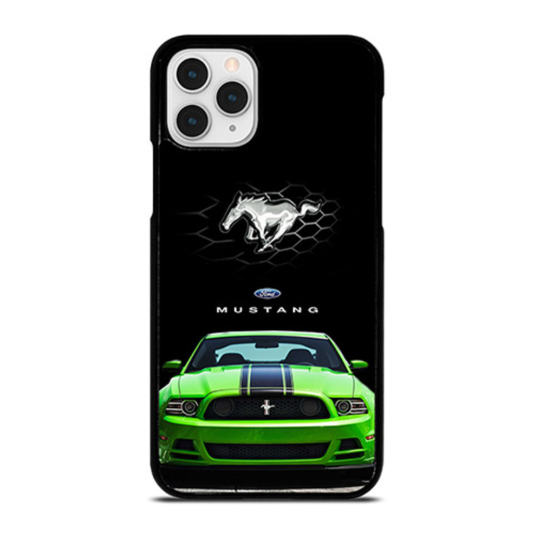 FORD MUSTANG CAR GREEN iPhone 11 Pro Case FORD MUSTANG CAR GREEN iPhone 11 Pro Case