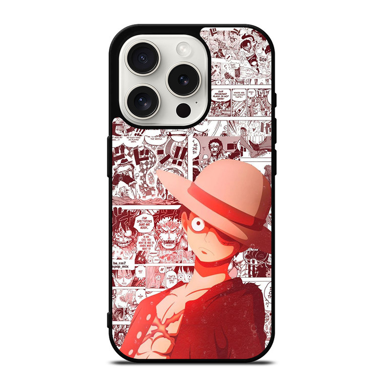 ONE PIECE LUFFY COMIC iPhone 15 Pro Case
