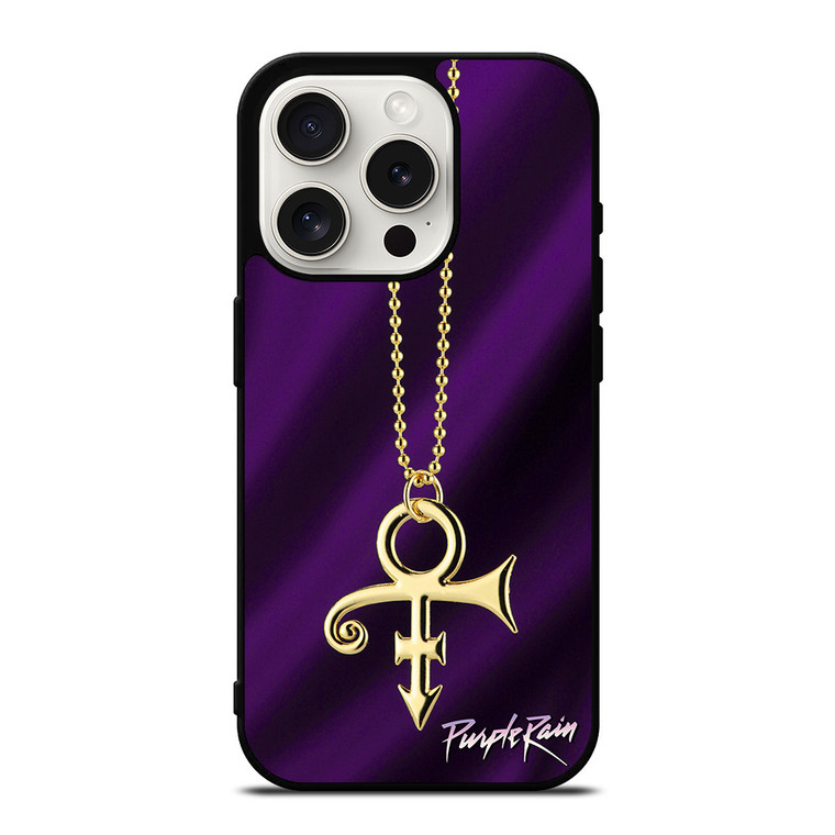 PRINCE PURPLE RAIN LOGO 2 iPhone 15 Pro Case