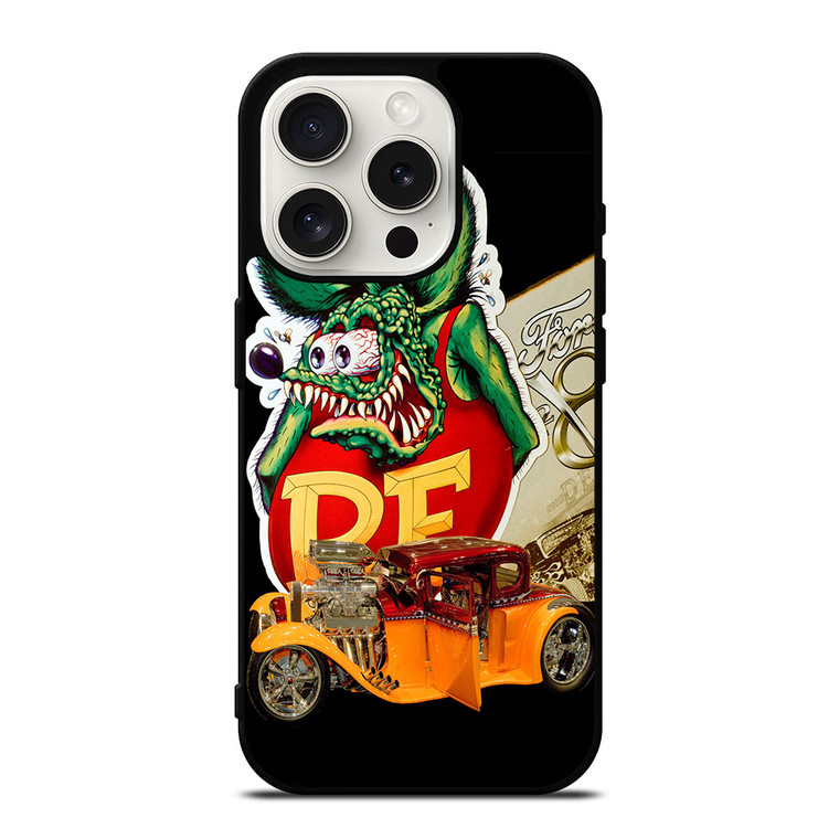 RAT FINK SPEEDLESS 3 iPhone 15 Pro Case RAT FINK SPEEDLESS 3 iPhone 15 Pro Case