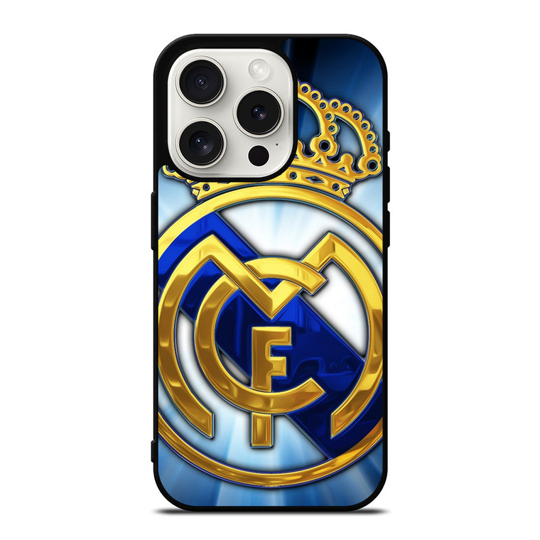 REAL MADRID SHINE LOGO iPhone 15 Pro Case REAL MADRID SHINE LOGO iPhone 15 Pro Case