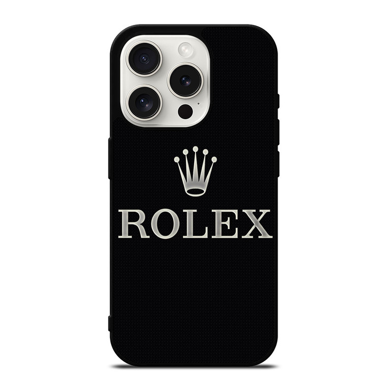 ROLEX WATCH LOGO iPhone 15 Pro Case ROLEX WATCH LOGO iPhone 15 Pro Case