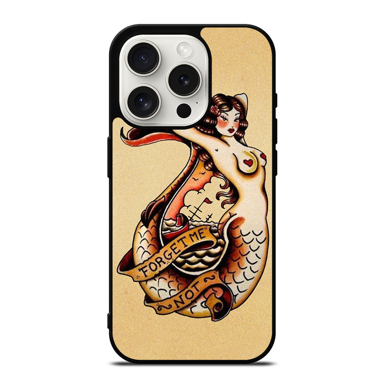 SAILOR JERRY TATTOO MERMAID iPhone 15 Pro Case