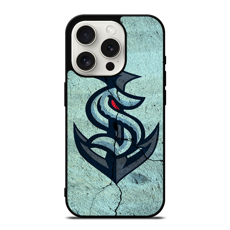 SEATTLE KRAKEN HOCKEY LOGO iPhone 15 Pro Case