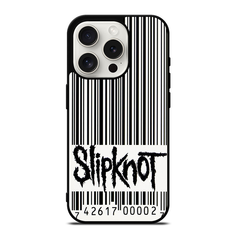 SLIPKNOT BARCODE LOGO iPhone 15 Pro Case SLIPKNOT BARCODE LOGO iPhone 15 Pro Case